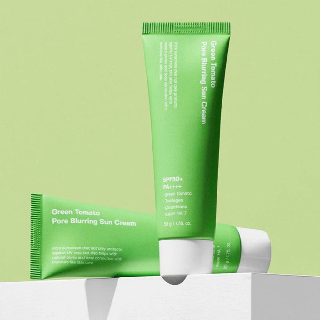 Sungboon Editor Green Tomato Sun Cream - Gözenek Sıkılaştırıcı ve Aydınlatıcı Güneş Kremi 50 g
