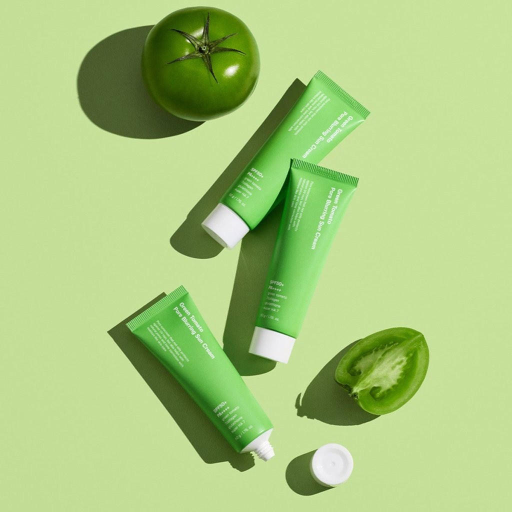 Sungboon Editor Green Tomato Sun Cream - Gözenek Sıkılaştırıcı ve Aydınlatıcı Güneş Kremi 50 g