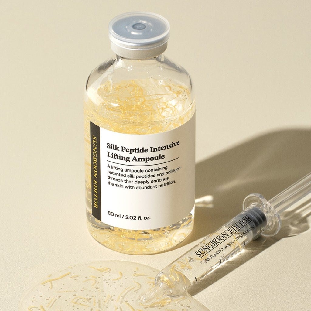 Sungboon Editor Silk Peptide Lifting Ampoule - İpek Peptitleri Ve Kolajen Lifleri İçeren Ampul 60 ml