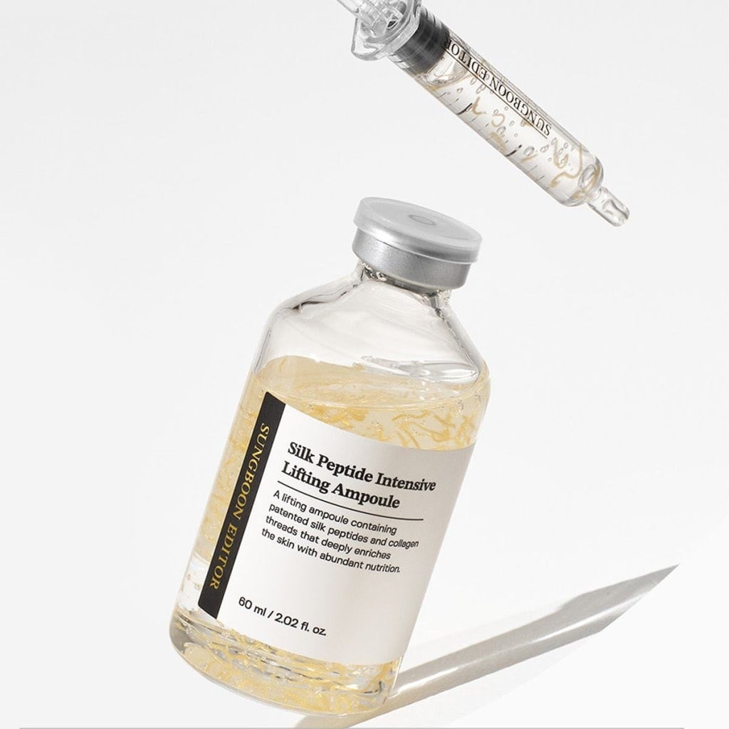 Sungboon Editor Silk Peptide Lifting Ampoule - İpek Peptitleri Ve Kolajen Lifleri İçeren Ampul 60 ml