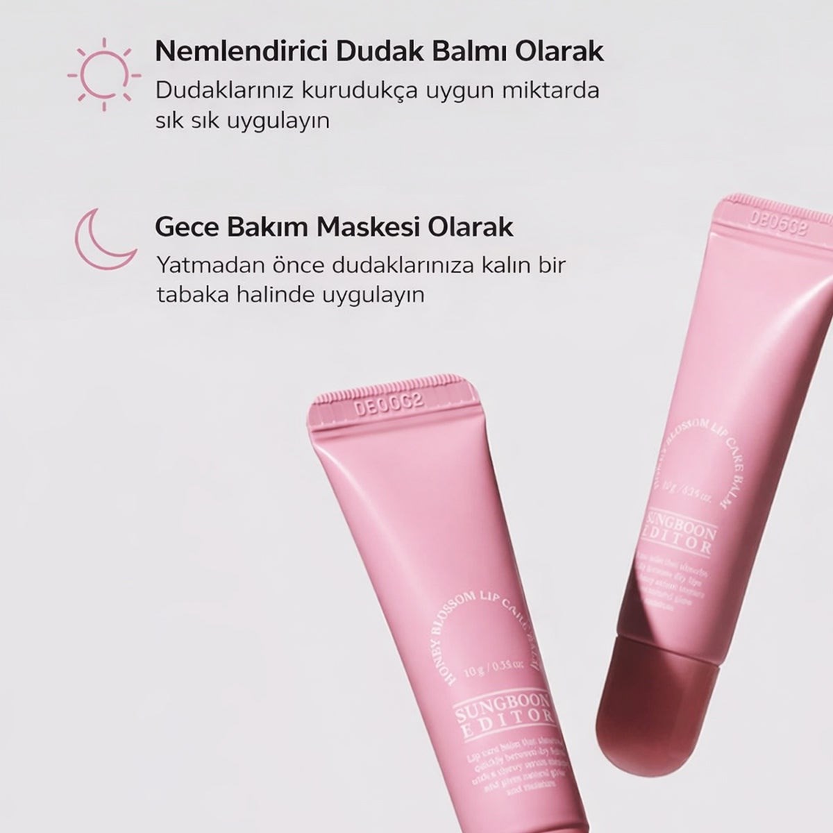 Sungboon Edıtor Sungboon Honey Lip Balm / Yoğun Nem Dudak Maskesi