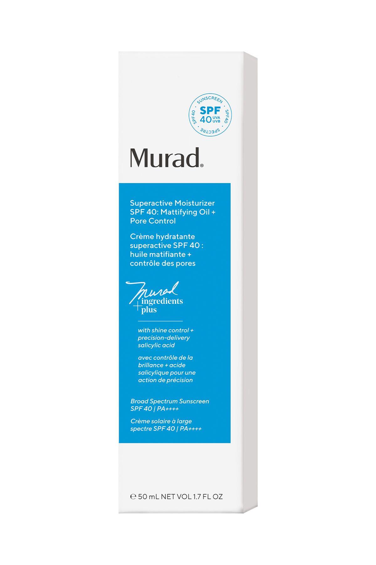 Superactive SPF 40 Moisturizer Mattifying Oil + Pore Control 50 ml