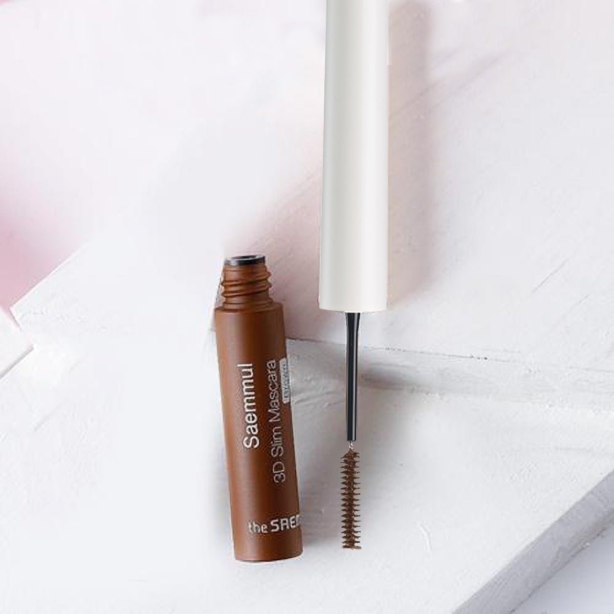 The Saem 3D Slim Mascara - Brown