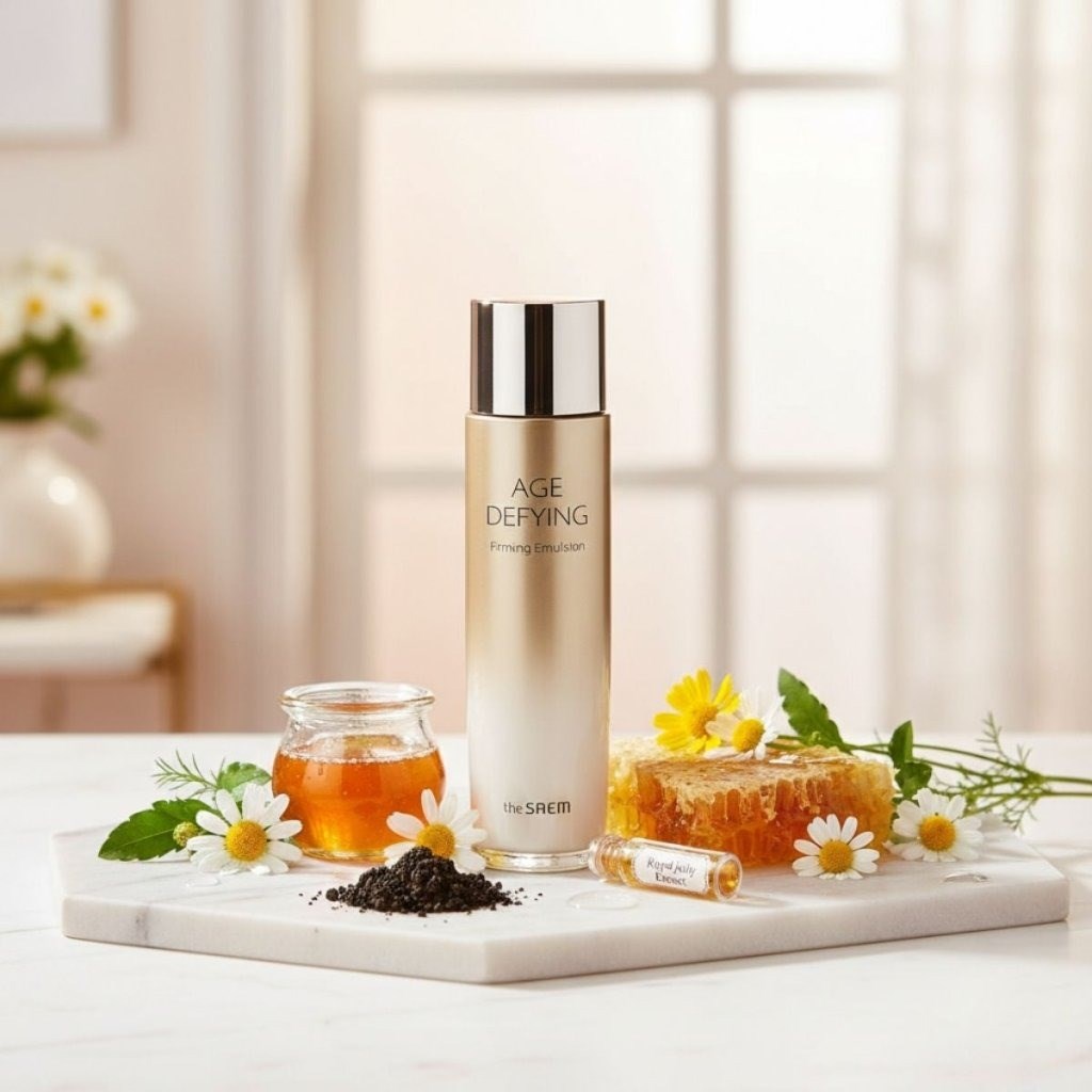 The Saem Age - Defying Emulsion - Yaşlanma Karşıtı Bakım 130 ml