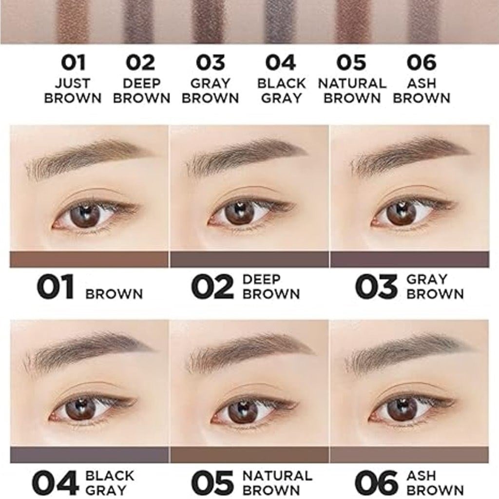 The Saem Artlook Brow - Açılı Kaş Kalemi Brown