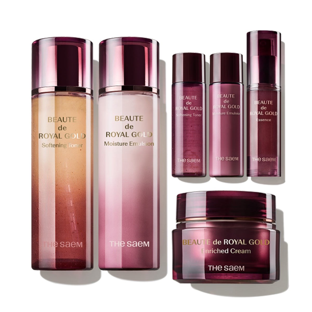 The Saem Beaute De Royal Gold Skin Care 3 Set Ad