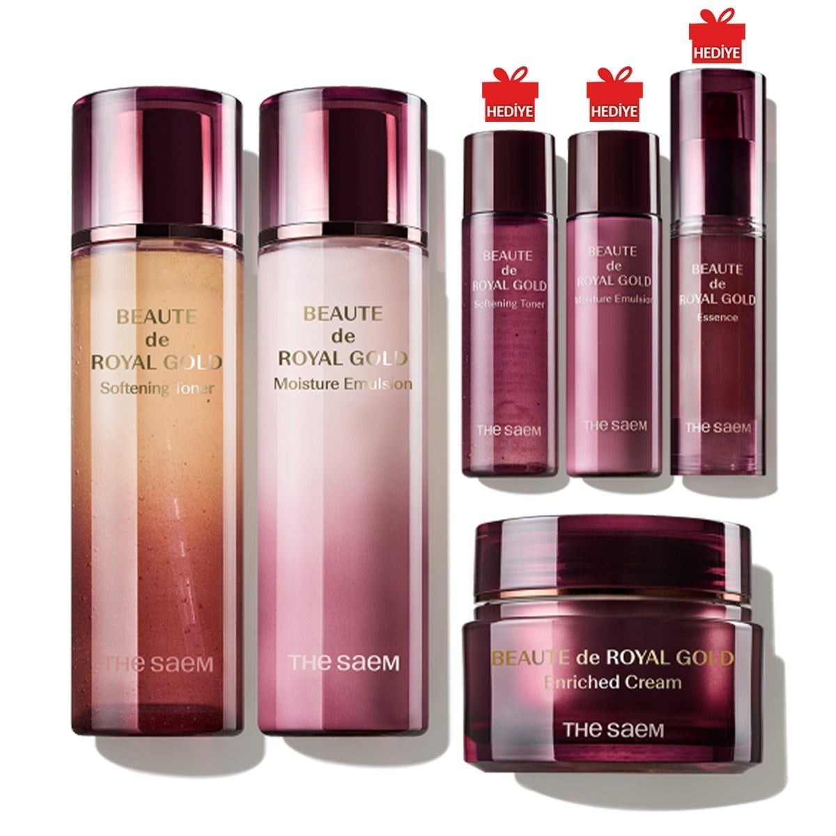 The Saem Beaute De Royal Gold Skin Care 3 Set Ad