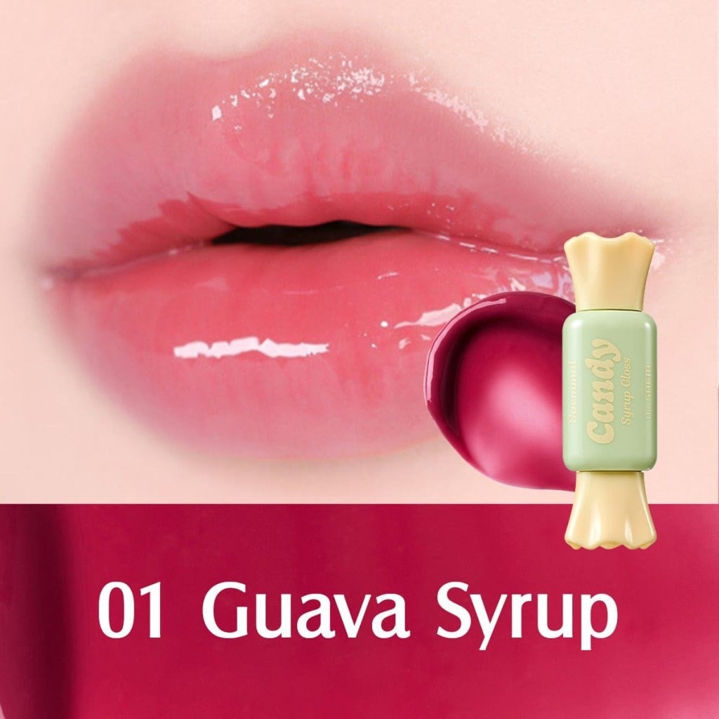 The Saem Candy Syrup Gloss - Dolgunluk Veren Lip Gloss Guava Syrup