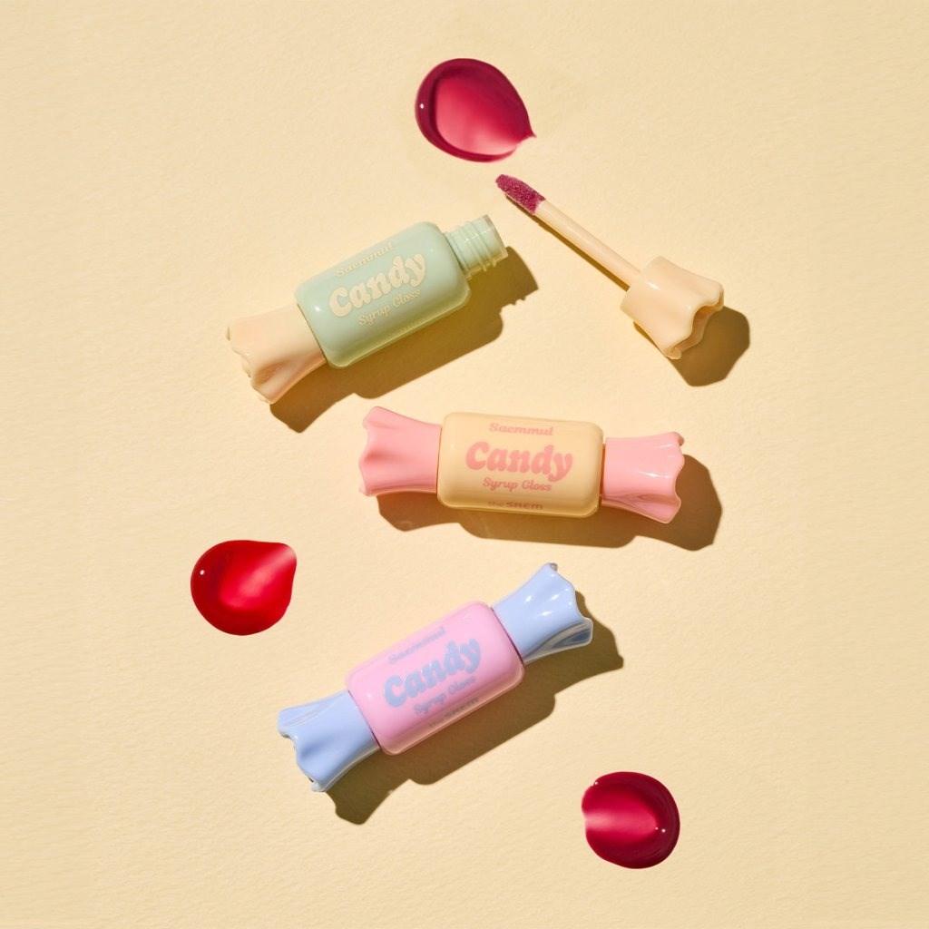 The Saem Candy Syrup Gloss - Dolgunluk Veren Lip Gloss Cherry Syrup