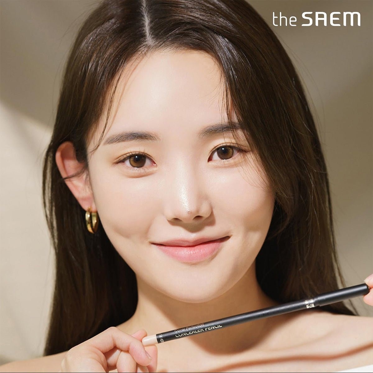 The Saem Concealer Pen - 1.0 Clear Beige