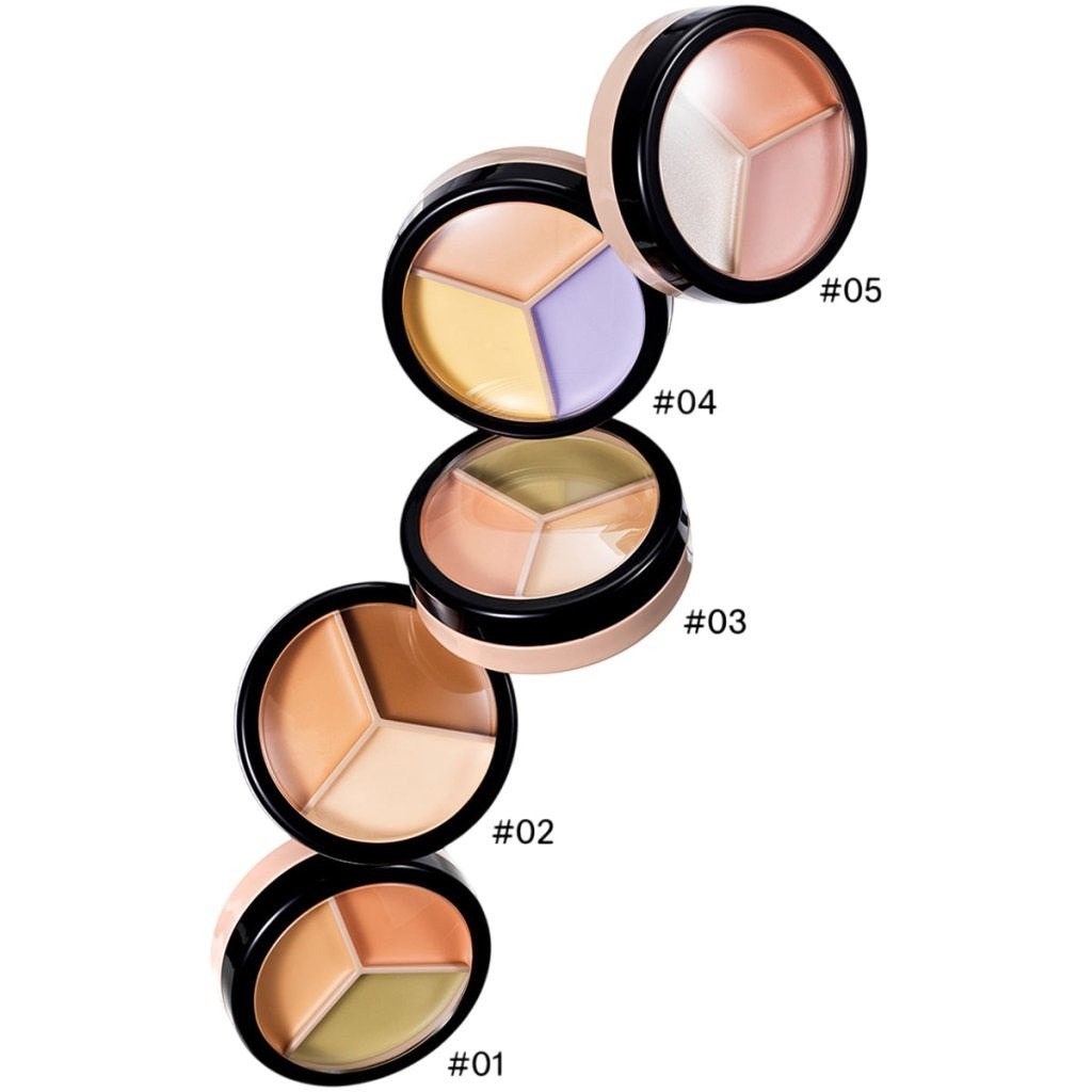 The Saem Cover Triple Pot 04 - Tone Up Beige Palet
