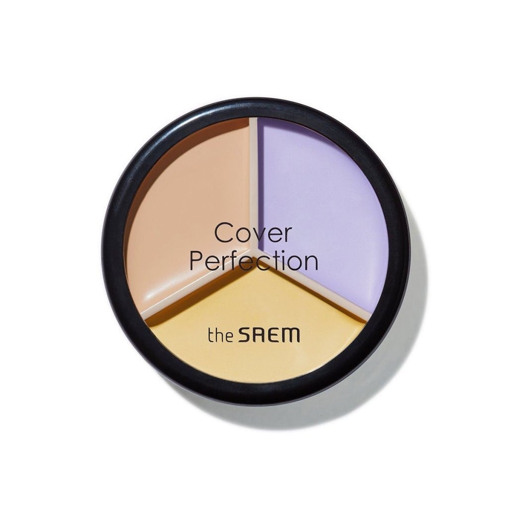 The Saem Cover Triple Pot 04 - Tone Up Beige Palet