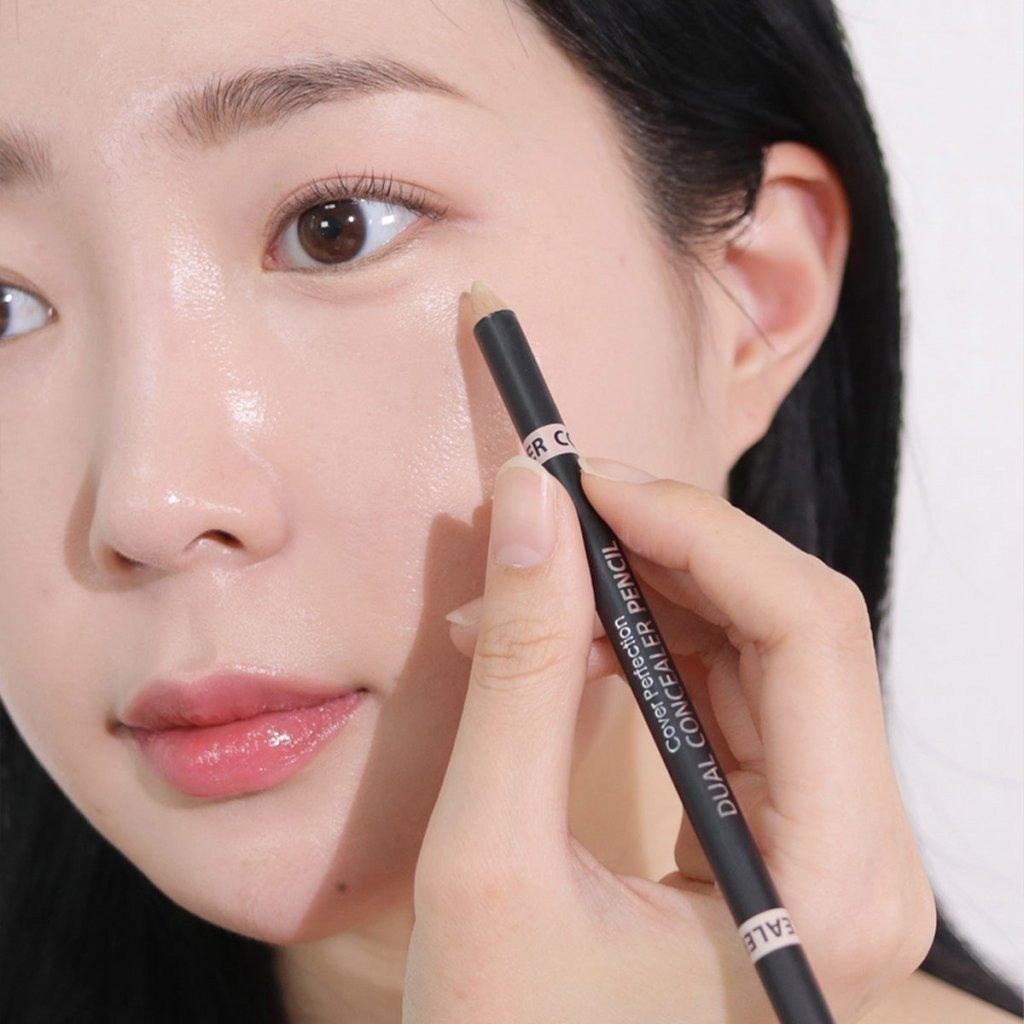 The Saem Dual Concealer - Çift Uçlu Kapatıcı 01 Warm Duo