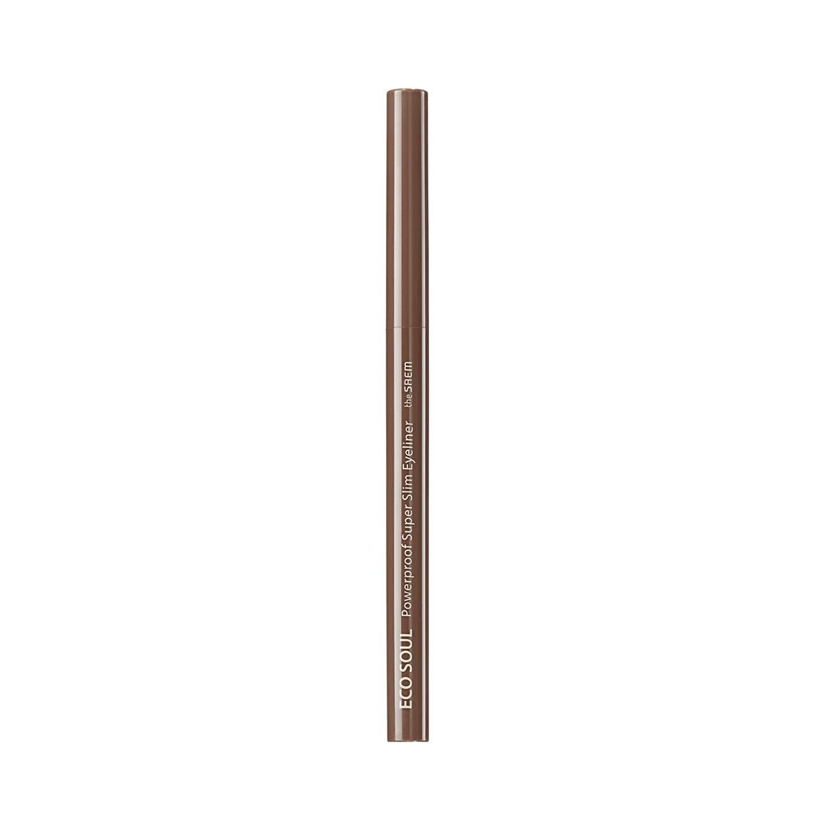 The Saem Eco Soul Slim Liner - Suya Dayanıklı Eyeliner Thrill Brown