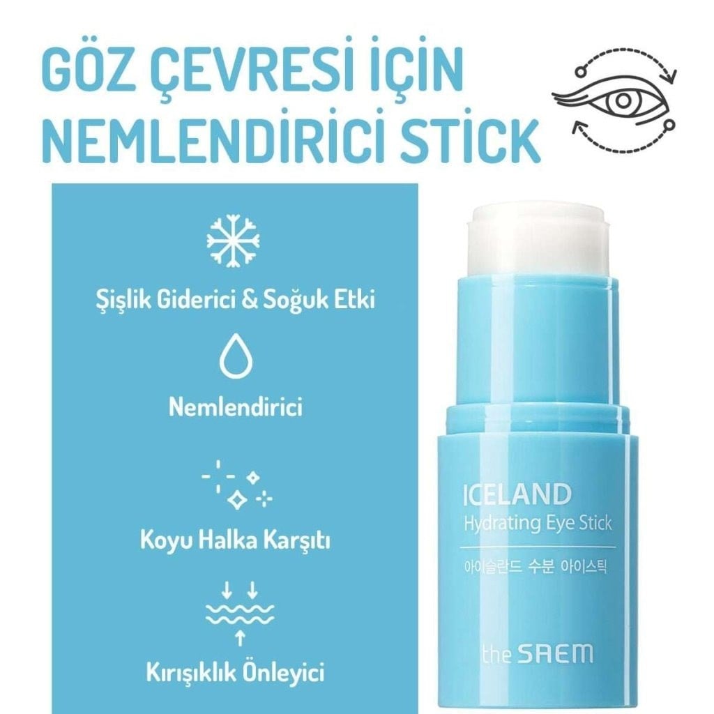 The Saem Iceland Eye Stick - Göz Stick