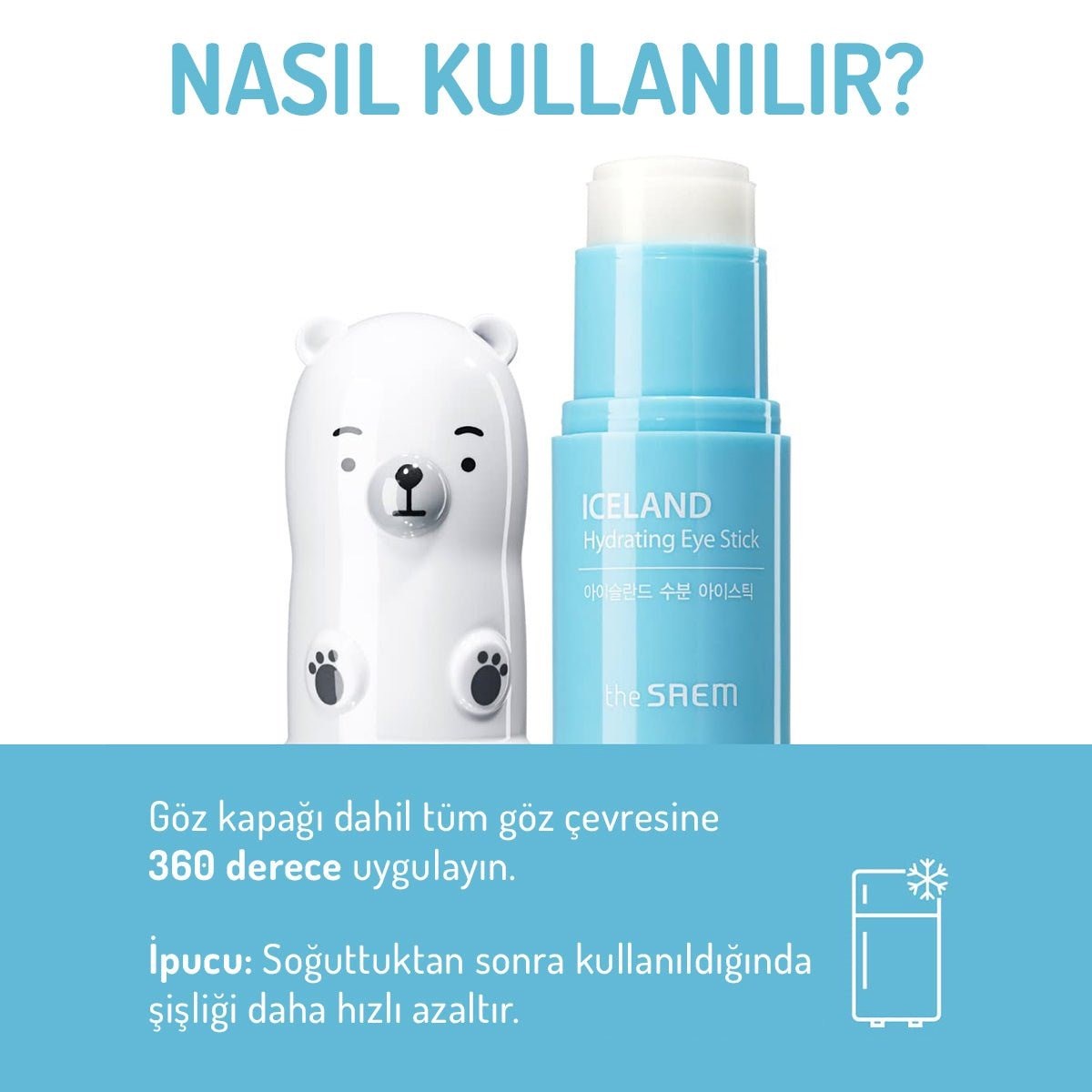 The Saem Iceland Eye Stick - Göz Stick