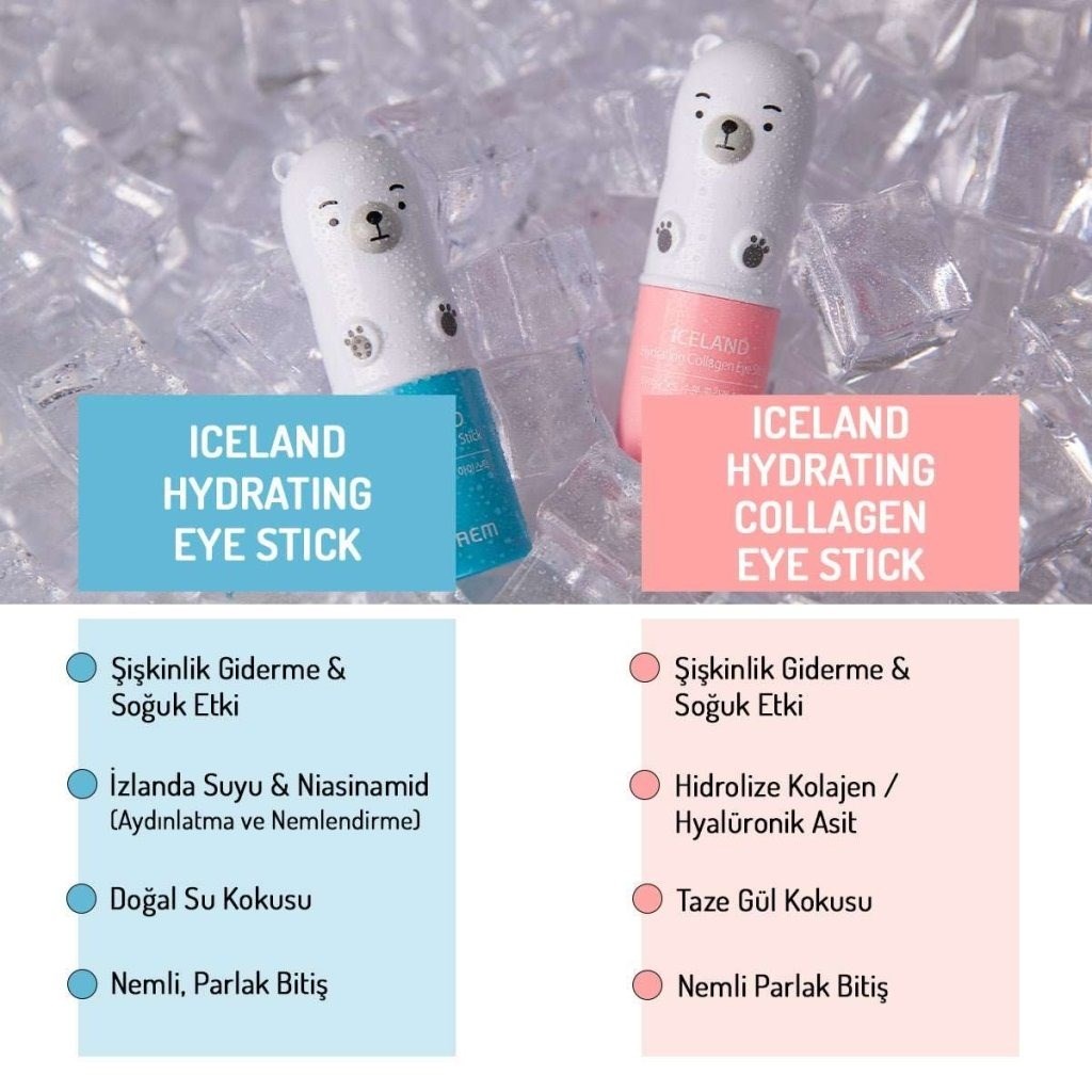 The Saem Iceland Eye Stick - Kolajen Göz Stick