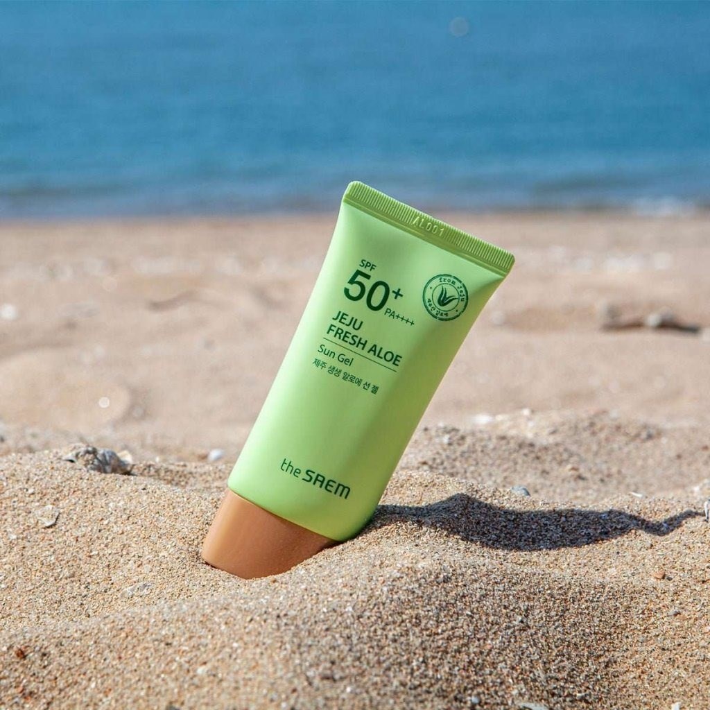 The Saem Jeju Aloe Sun Gel - SPF Yatıştırıcı Güneş Jeli 50 g