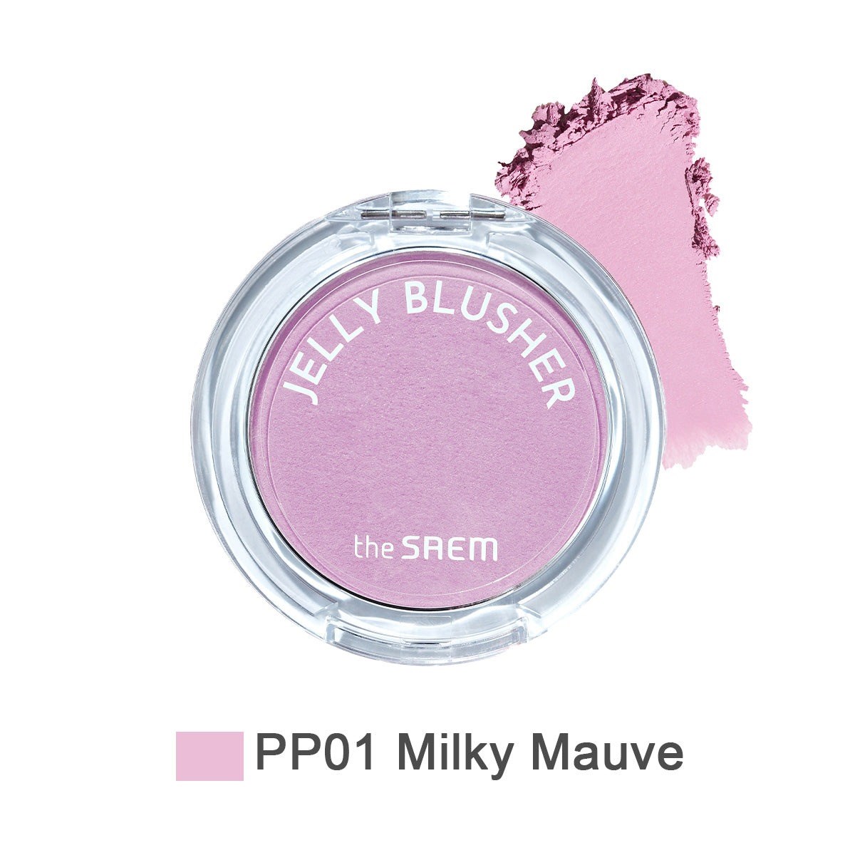 The Saem Jelly Blusher - Jel Doğal Allık Milky Mauve