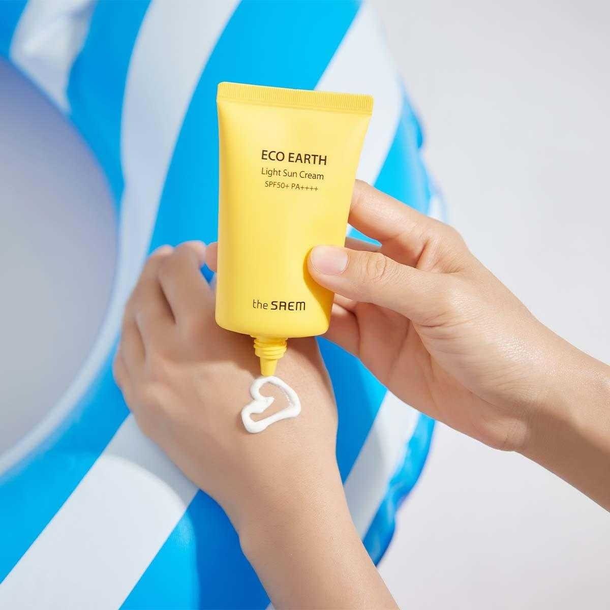 The Saem Light Sun Cream - Güneş Kremi 50 g