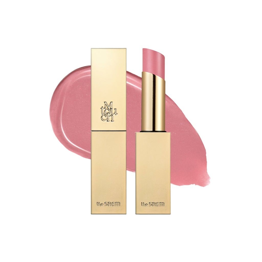 The Saem M Touch Shine Lipstick - Simli Parlak Ruj Red Show