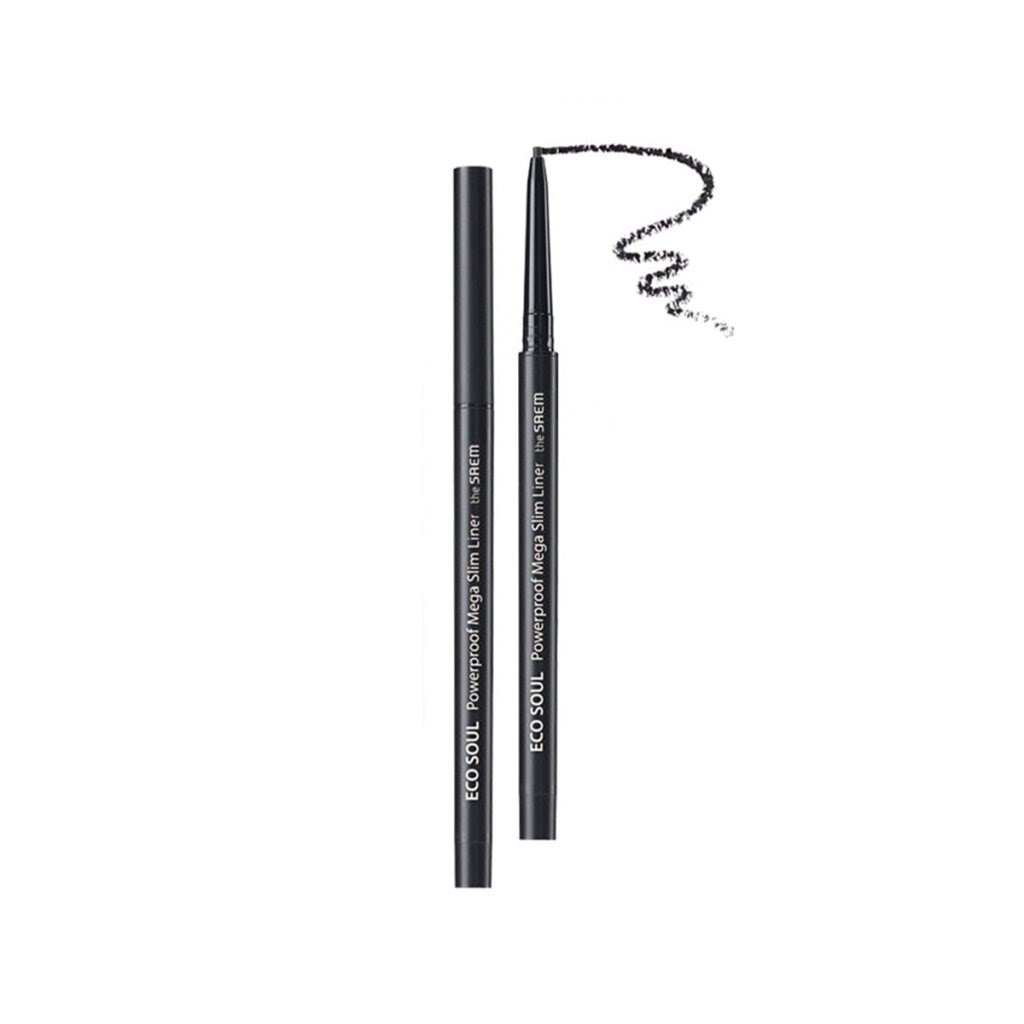 The Saem Mega Slim Eyeliner - Deep Black İnce Eyeliner