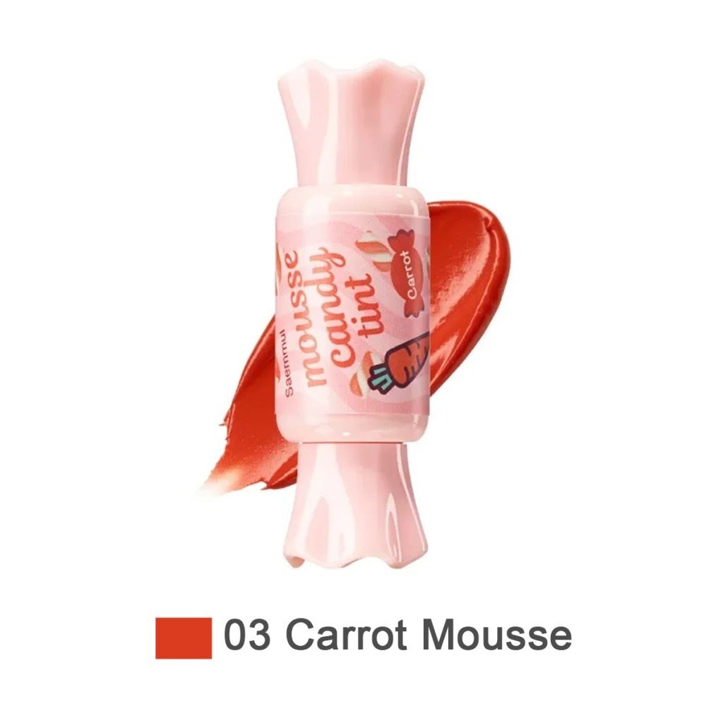 The Saem Mousse Candy Tint - Köpük Dudak Tint Tomato Mousse