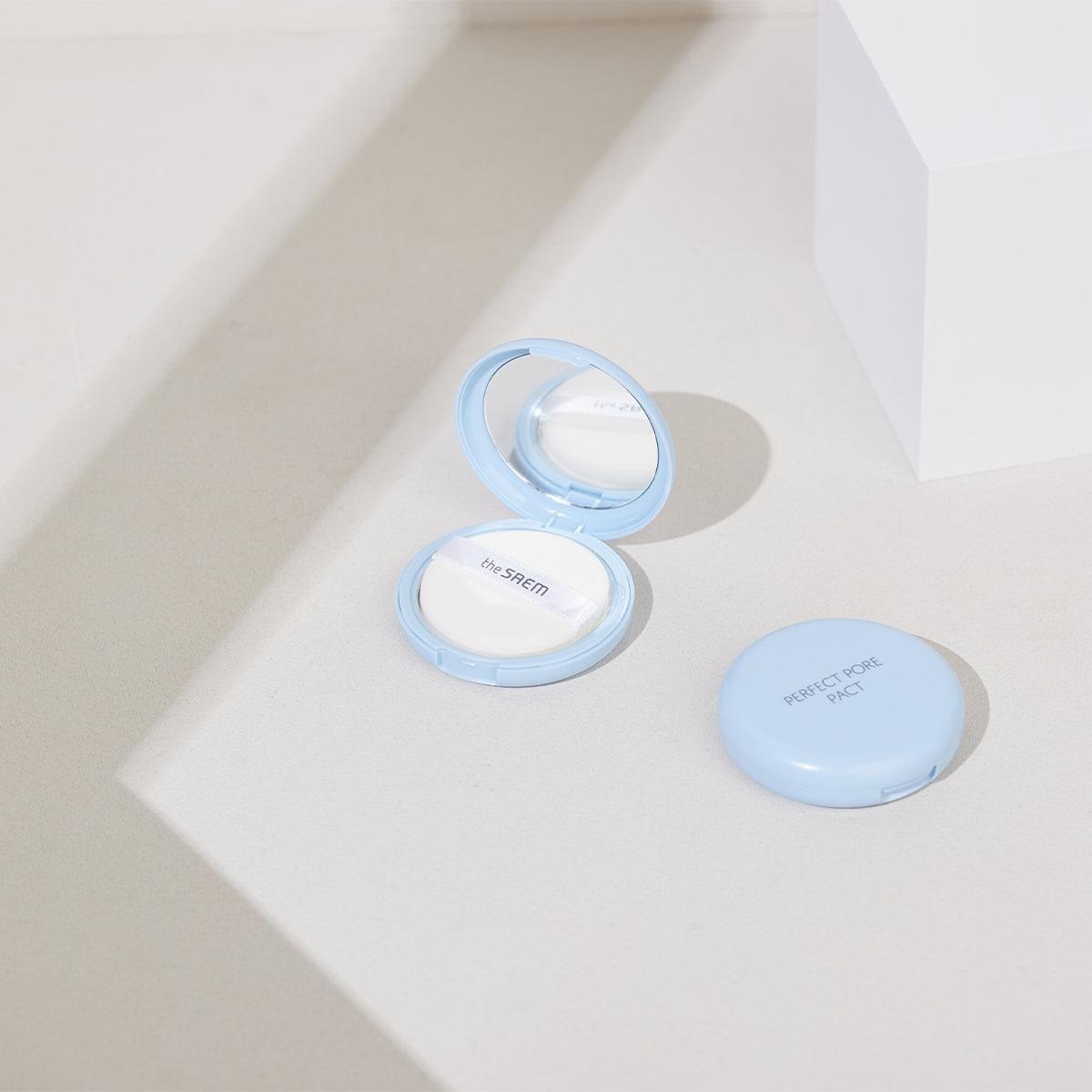 The Saem Perfect Pore Pact - Transparan Pudra