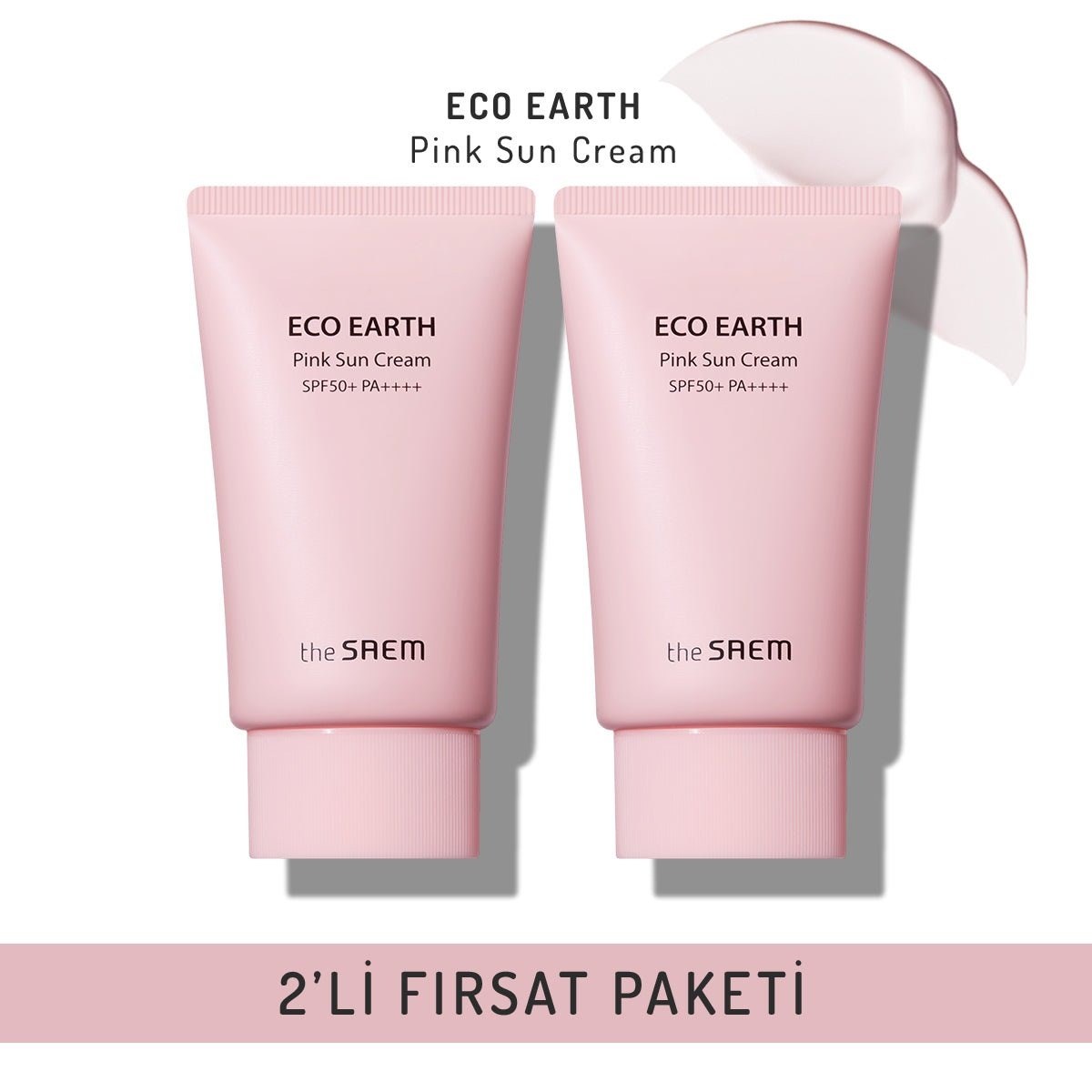 The Saem Pink Sun Duo - Işıltılı SPF Set
