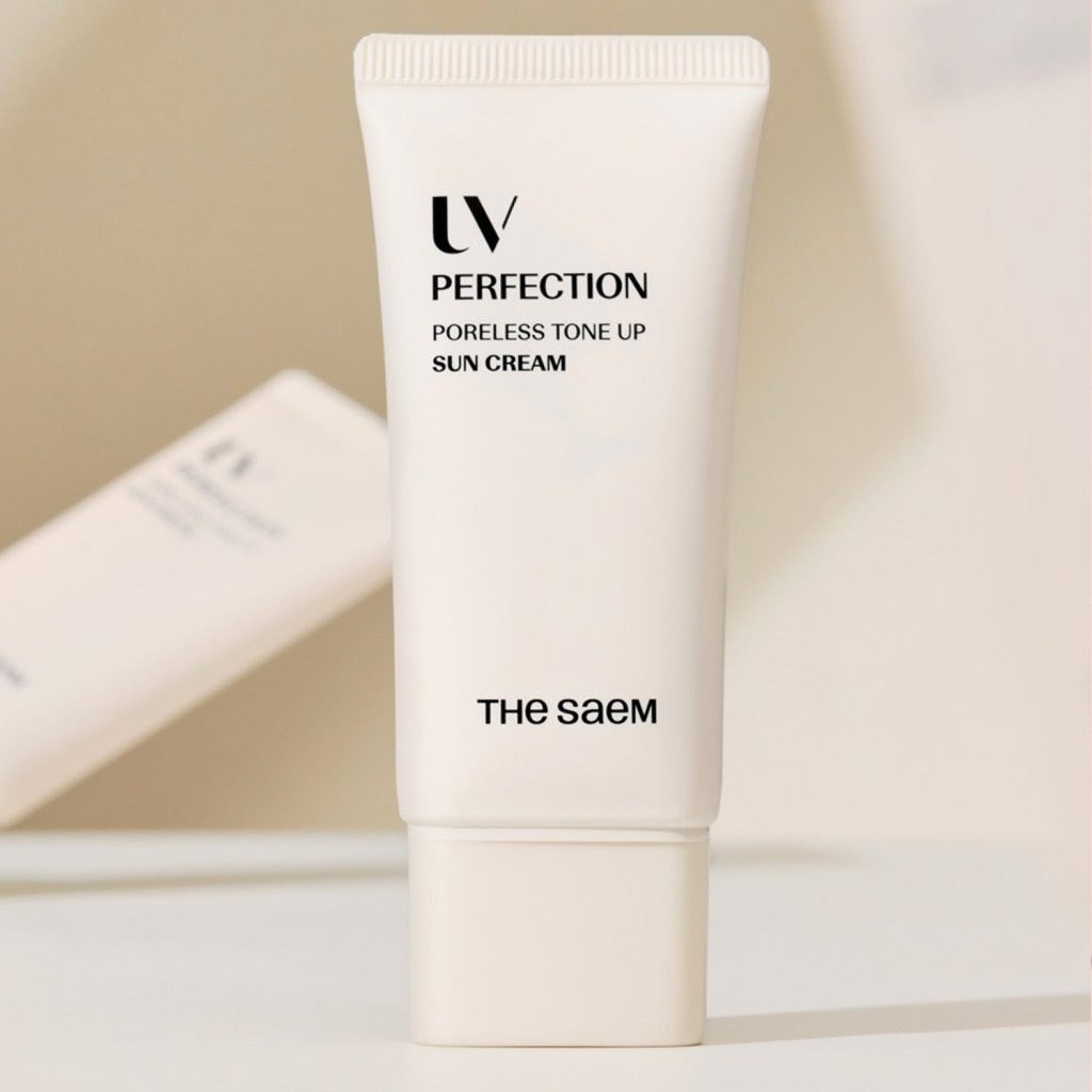 The Saem Poreless Tone - Up - Ton Eşitleyici Güneş Kremi İkili set