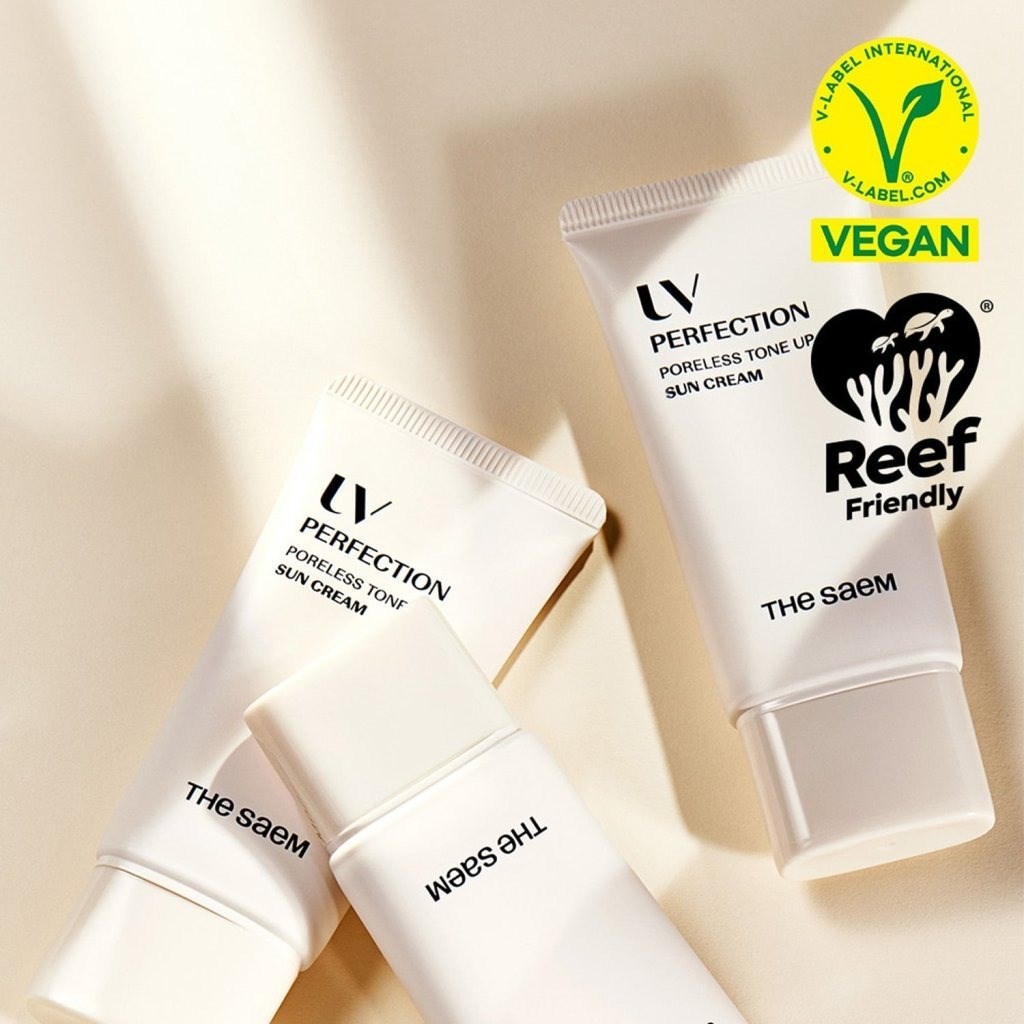 The Saem Poreless Tone - Up - Ton Eşitleyici Güneş Kremi İkili set