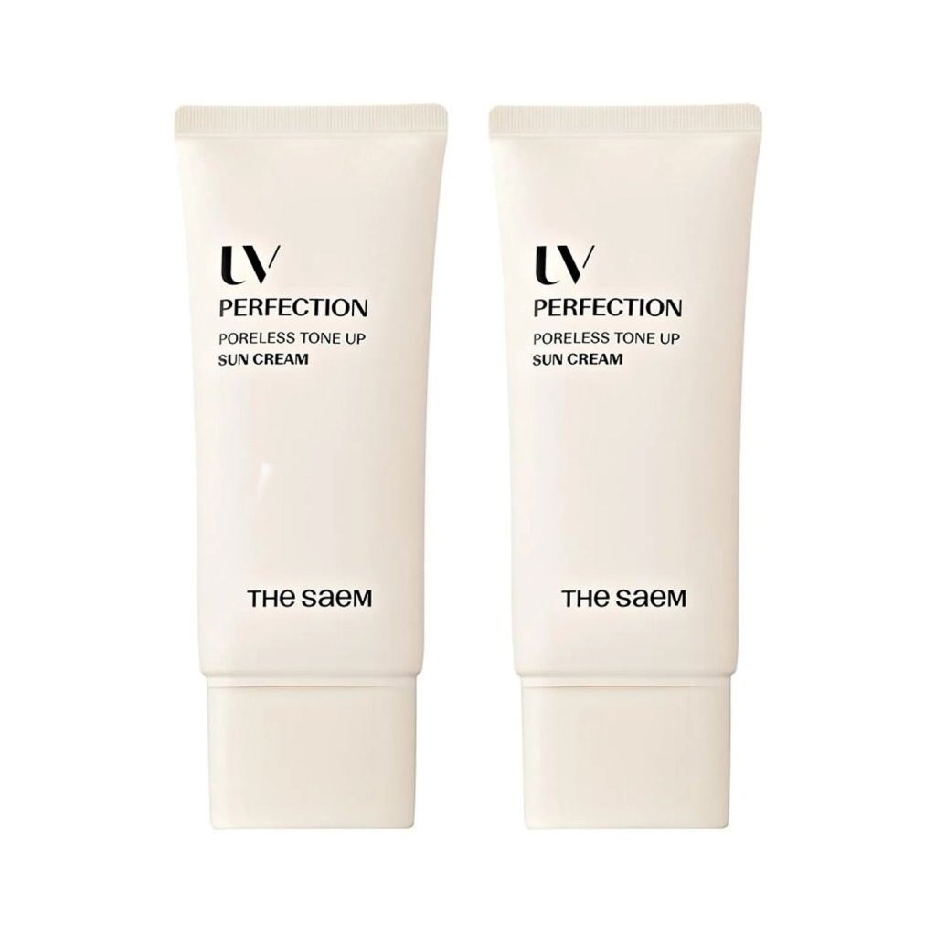 The Saem Poreless Tone - Up - Ton Eşitleyici Güneş Kremi İkili set