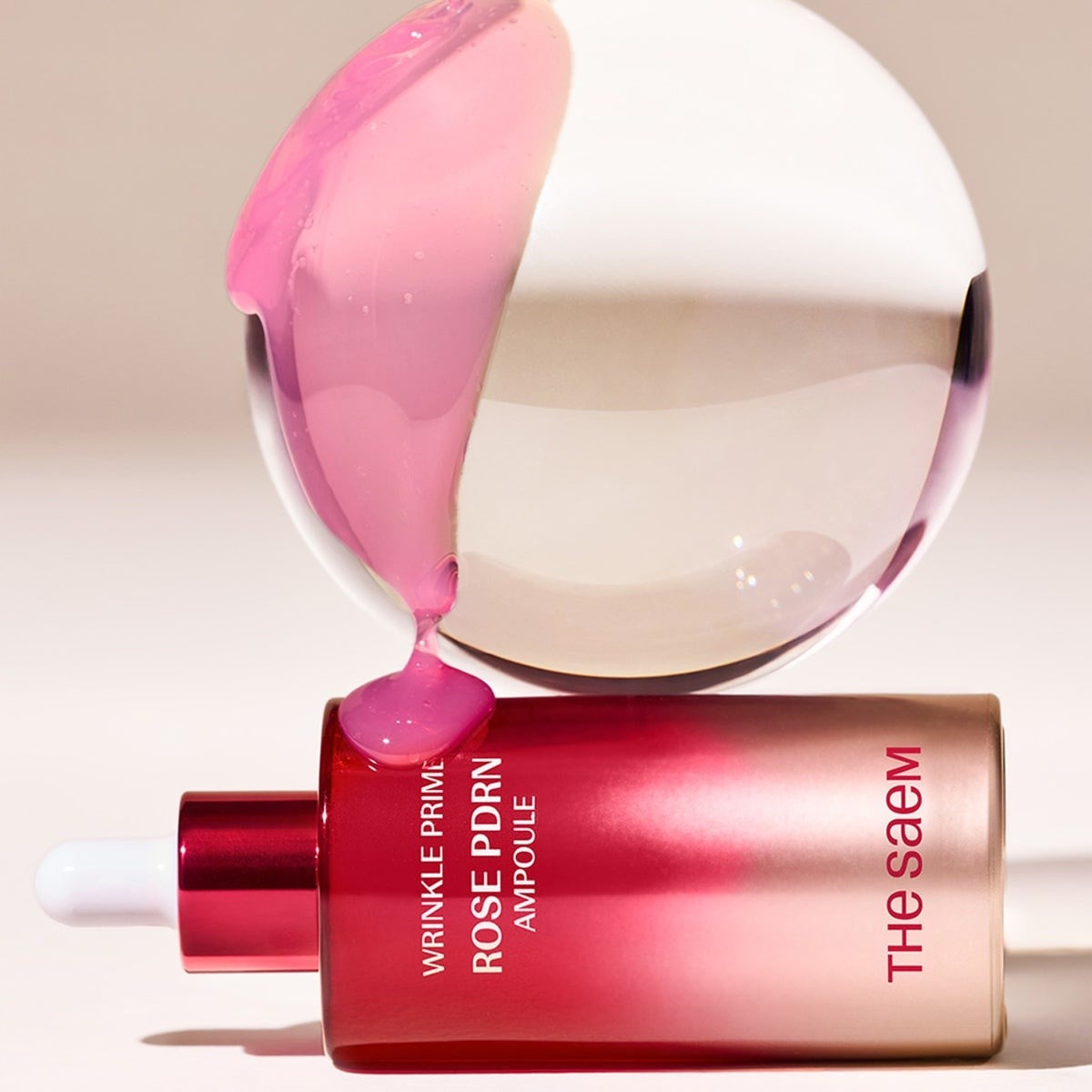The Saem Rose PDRN Ampoule – Sıkılaştırıcı Bakım Ampulü