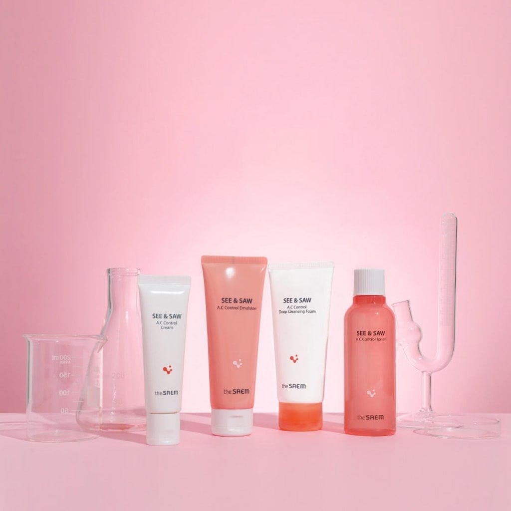 The Saem See & Saw Deep Foam - Akne Karşıtı Temizleme Köpüğü 120 ml