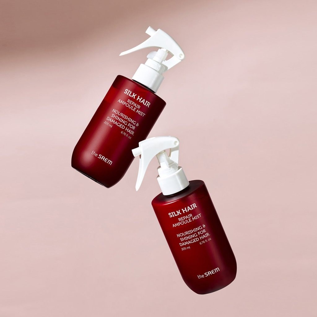 The Saem Silk Hair Ampoule Mist - İpek Protein & Keratinli Saç Spreyi 200 ml