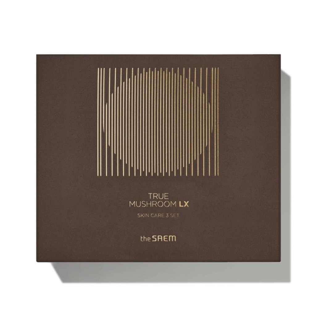 The Saem True Mushroom Set - Kırışıklık Karşıtı Cilt Bakım Seti