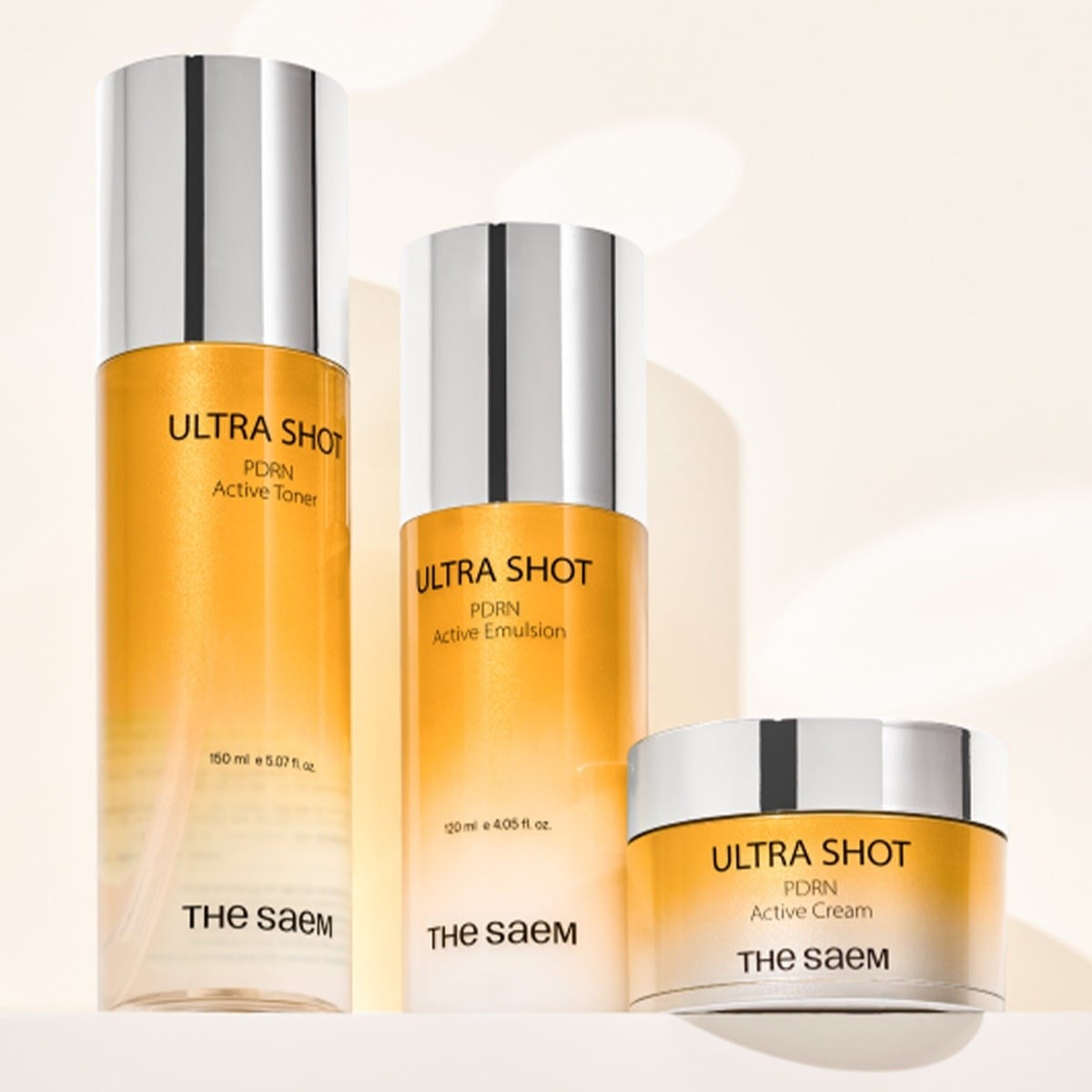 The Saem Ultra Shot PDRN Skin Care 3 Set