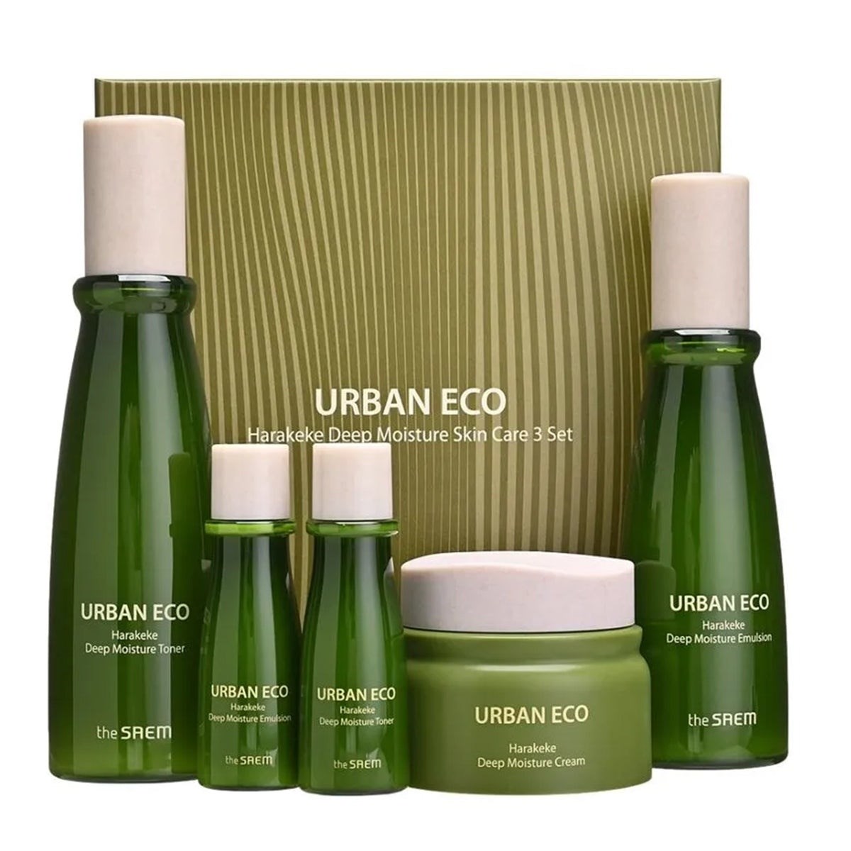 The Saem Urban Eco Harakeke Deep Moisture Skin Care 3 Set