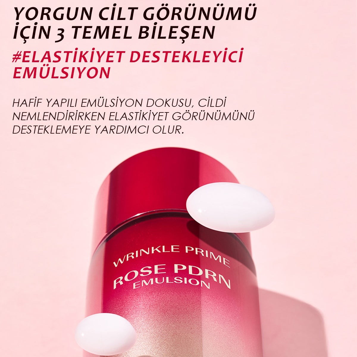 The Saem Wrinkle Prime Rose PDRN Set – Sıkılaştırıcı Bakım Seti