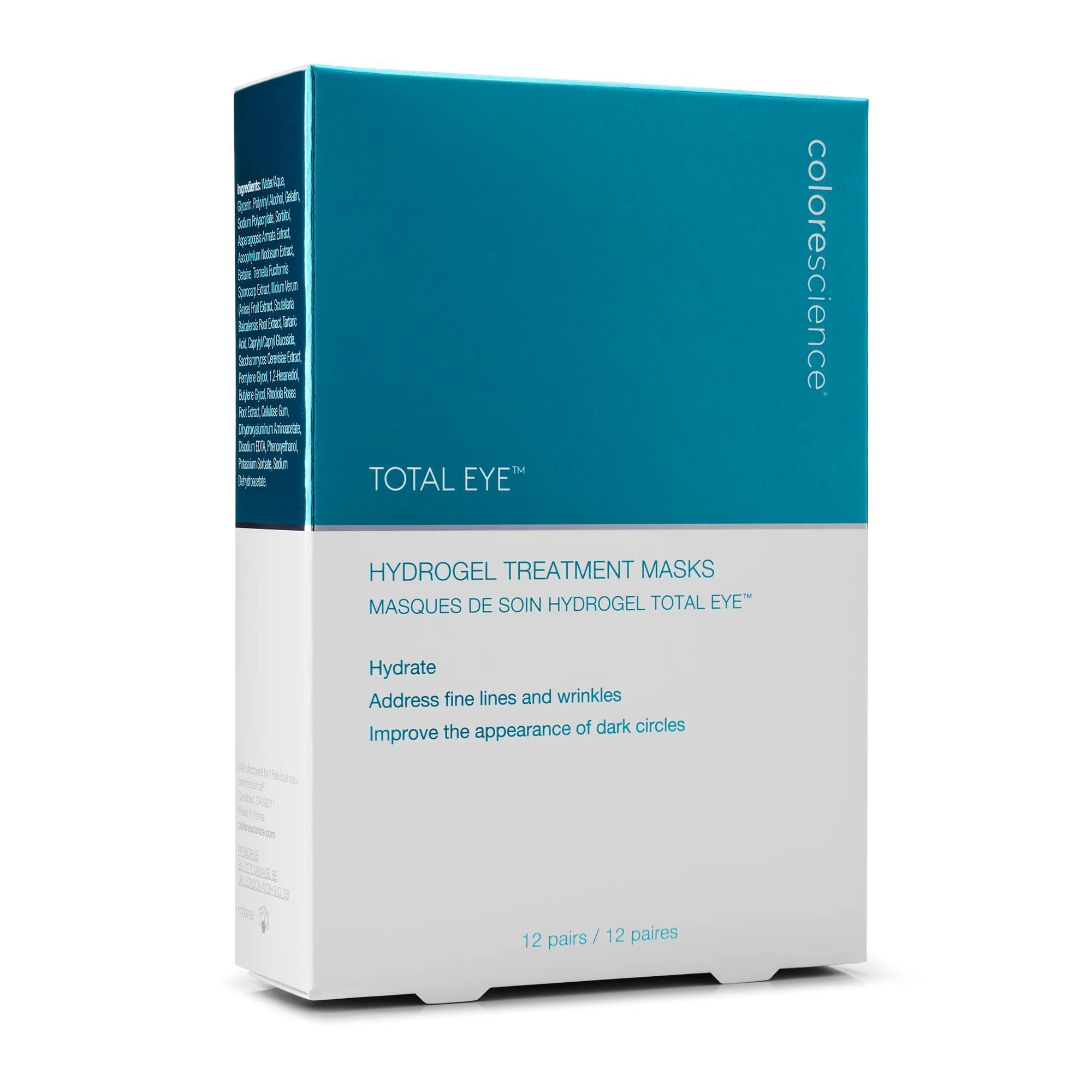 Total Eye Hydrogel Treatment Masks pack of 12 pairs