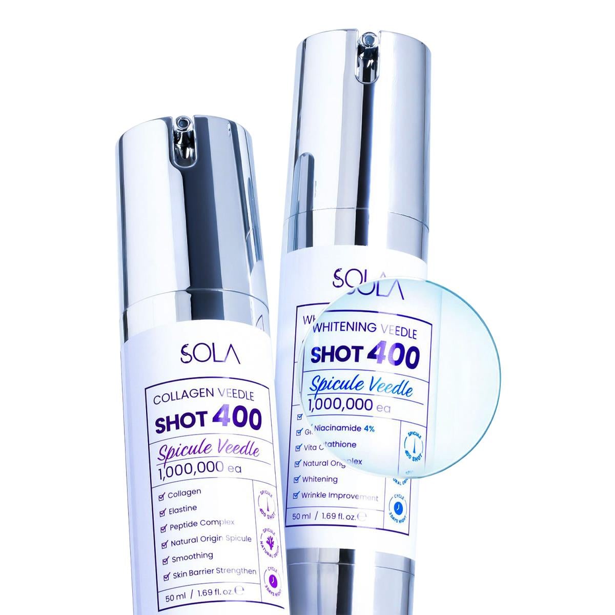 Veedle Shot Collagen (400) Spicule Veedle 1.000.000 50 ml