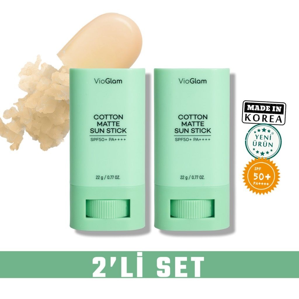 VioGlam Cotton Matte Sun Duo - Güneş Kremi