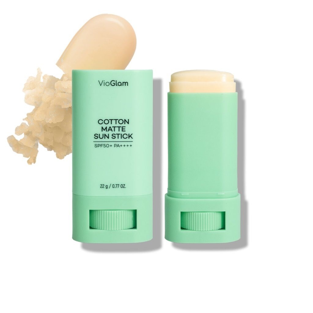 VioGlam Cotton Matte Sun Stick - Mat Bitiş Güneş Kremi
