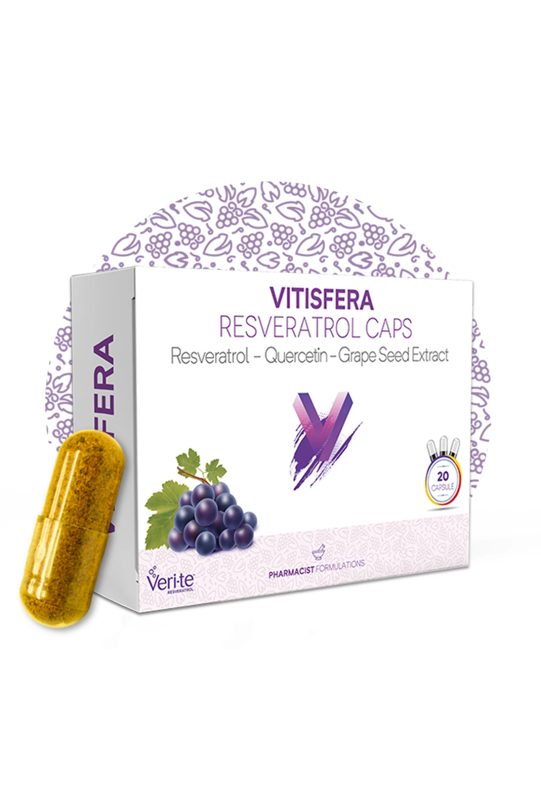 Vitisfera Resveratrol Caps 20 Kapsül