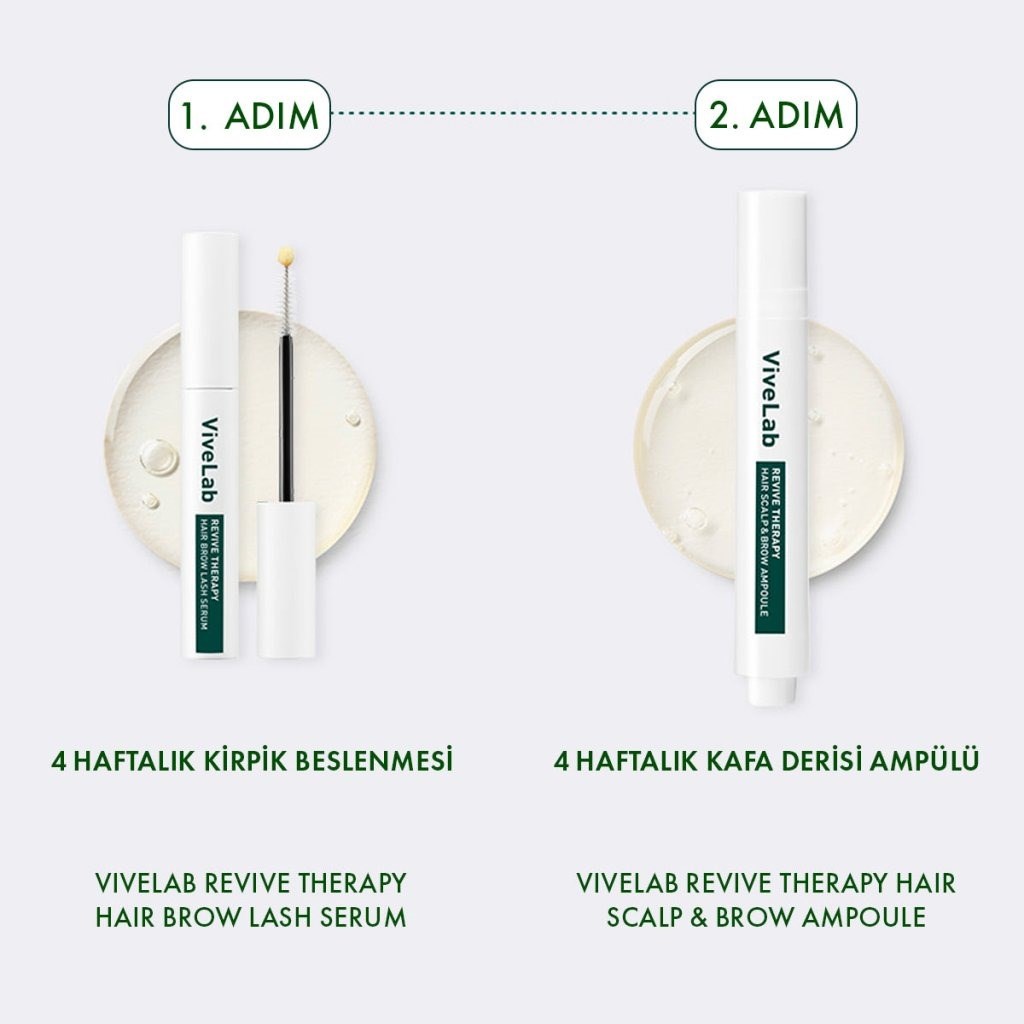 ViveLab Dual Power Set - Kaş & Kirpik Saç Bakım Seti