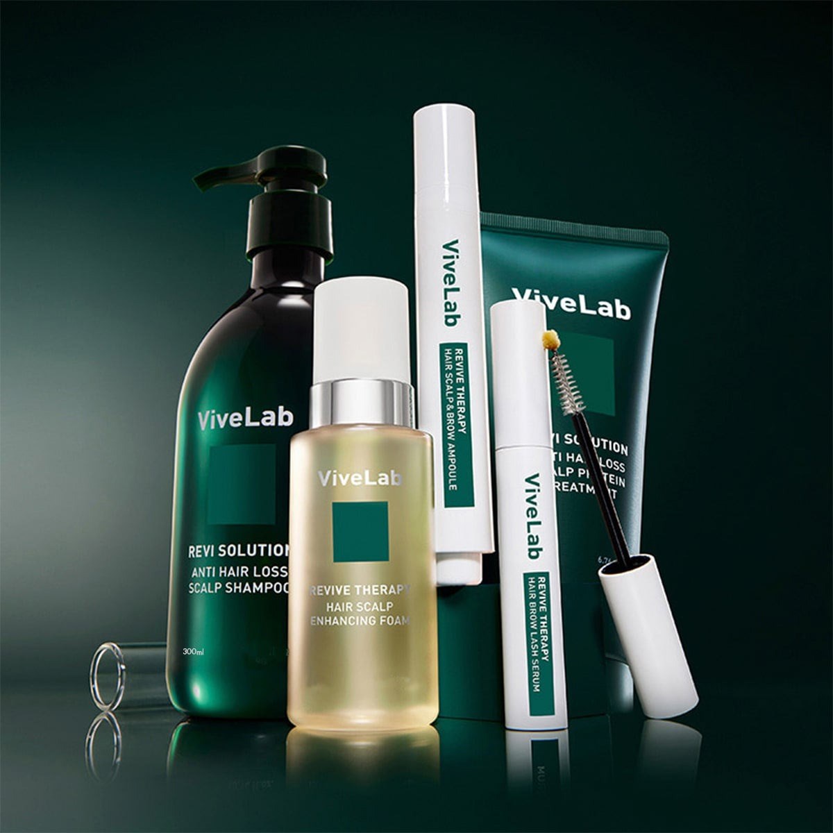 ViveLab Intensive Care Set - Kaş & Kirpik & Saç Derisi Yoğun Bakım Seti