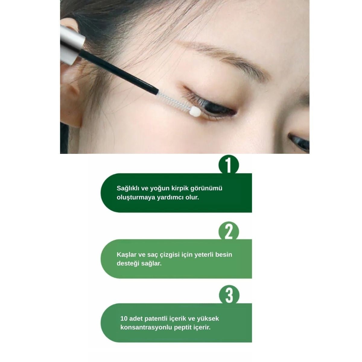 ViveLab Vital Rich Essence - Kaş Kirpik Saç Esansı 10 g