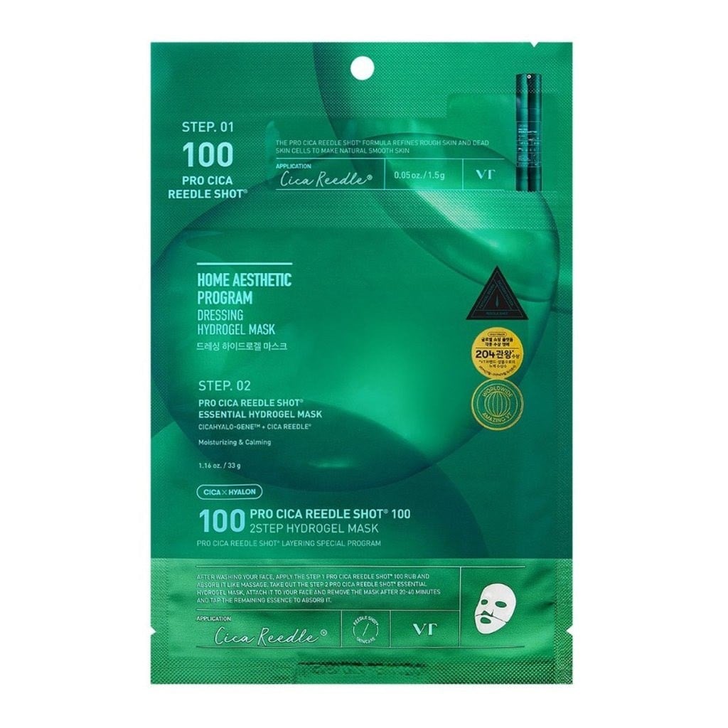 VT Cosmetics Pro Cica Shot Mask - Yatıştırıcı Hydrogel Bakım