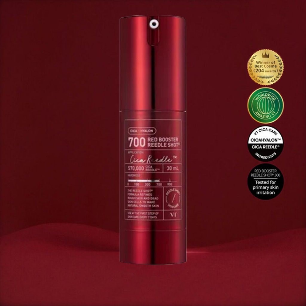 VT Cosmetics Red Booster Reedle Shot 700 - Aydınlatıcı Spikül Serum