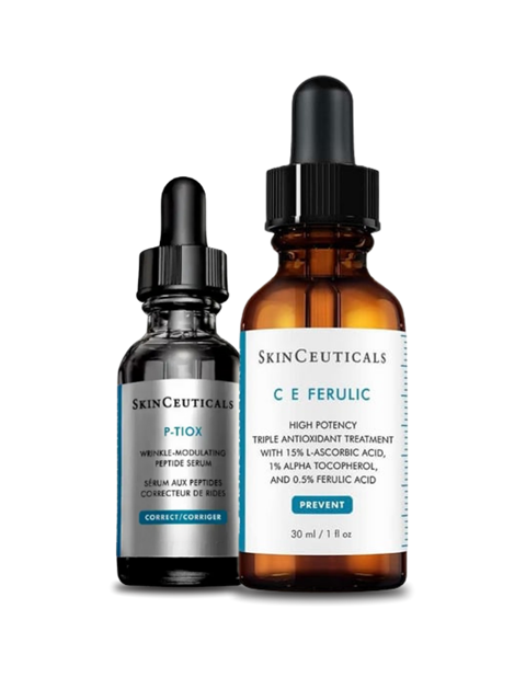CE Ferulic 30 ml & P-TIOX Serum 15 ml (Çantalı Set)